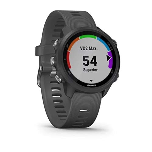 Garmin Forerunner 245 - GPS Laufuhr / Smartwatch (ohne Zubehör,grau)