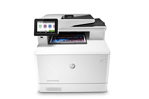 HP Color LaserJet Pro M479fdw Multifunktions-Farblaserdrucker (weiß) (4-in-1, Duplex + WLAN + LAN)