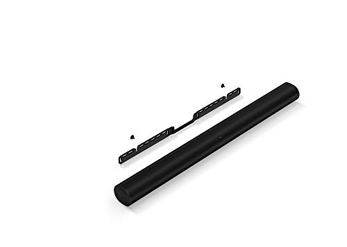 Sonos Arc Soundbar, schwarz - Elegante Premium Soundbar für mitreißenden Kino Sound - Mit Dolby Atmos, Apple AirPlay2, Sprachsteuerung - inkl. Sonos Wandhalterung