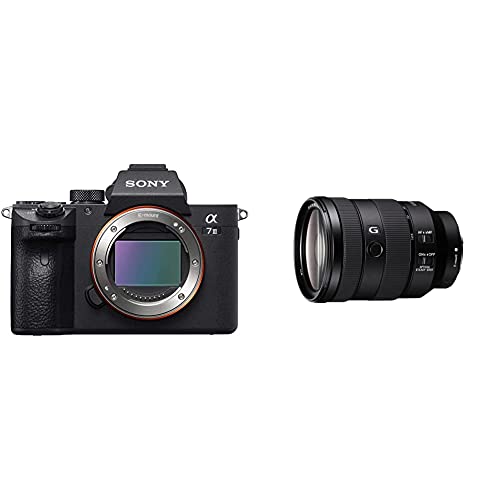 Sony Alpha 7 III | Spiegellose Vollformat-Kamera (Schneller 0,02s AF, optische 5-Achsen-Bildstabilisierung im Gehäuse) &amp; SEL-24105G G Standard Zoom-Objektiv (24-105 mm, F4, OSS, Vollformat) schwarz (inkl. 24-105 mm Objektiv (F4))