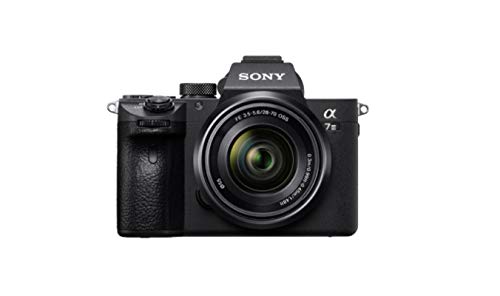Sony Alpha 7 III | Spiegellose Vollformat-Kamera mit Sony 28-70 mm f/3.5-5.6 Zoom-Objektiv (Schneller 0,02s AF, optische 5-Achsen-Bildstabilisierung, 4K HLG Videoaufnahmen, große Akkukapazität) (Kit inkl. SEL-2870 Objektiv)