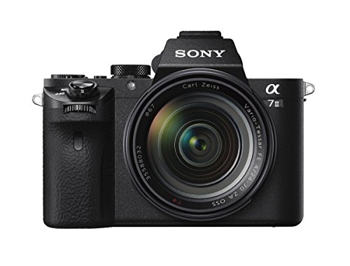 Sony Alpha 7M2 E-Mount Vollformat Digitalkamera ILCE-7M2 Zeiss Kit (LCD Display, Full HD Video, Vollformat Exmor CMOS Sensor inkl. SEL-2470Z Objektiv) schwarz)