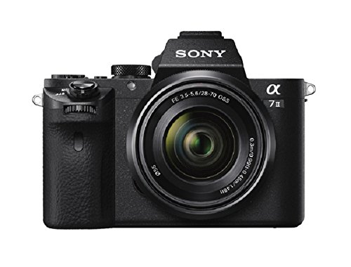 Sony Alpha 7M2 E-Mount Vollformat Digitalkamera ILCE-7M2 (LC-Display, Full HD Video (XAVC S, AVCHD), Vollformat Exmor CMOS Sensor, inkl. SEL-2870 Objektiv) schwarz)