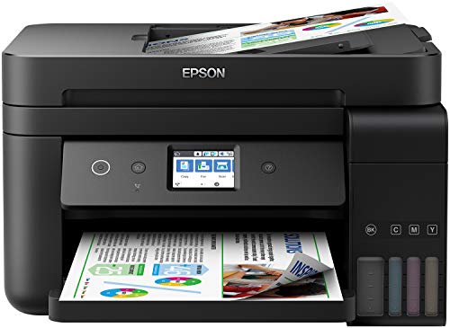 Epson EcoTank ET-4750 4-in-1 Tinten-Multifunktionsgerät, großer Tintentank, hohe Reichweite, niedrige Seitenkosten
