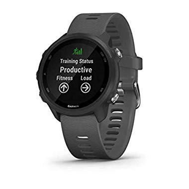 Garmin Forerunner 245 - GPS Laufuhr / Smartwatch (ohne Zubehör,grau)