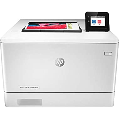 HP Color LaserJet Pro M454dw Farblaserdrucker (weiß) (Duplex + WLAN + LAN)