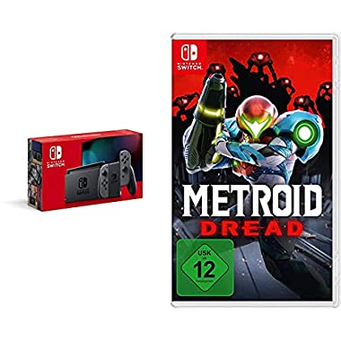 Nintendo Switch Konsole - Grau + Metroid Dread [Nintendo Switch]