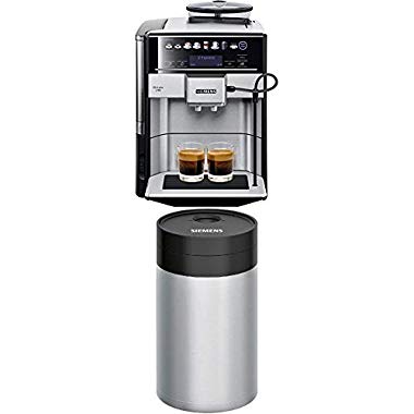 Siemens EQ.6 Plus s700 TE657503DE Kaffeevollautomat (edelstahl + Isolierter Milchbehälter (0,5 Liter))