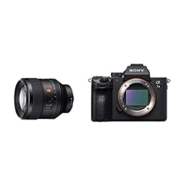 Sony Alpha 7M3 E-Mount Vollformat Digitalkamera ILCE-7M3 (Touch-Display) schwarz + Sony SEL-85F14GM G Master Porträt Objektiv (85 mm, F1.4, Vollformat, E-Mount) schwarz) (inkl. 85 mm Objektiv(F1.4))