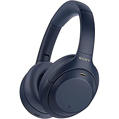 Sony WH-1000XM4 kabellose Bluetooth Noise Cancelling Kopfhörer (Blau)
