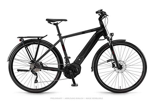 Winora Yucatan i20 500 Pedelec E-Bike Trekking Fahrrad schwarz 2019: Größe: 52cm